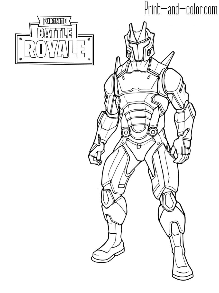 Fortnite Coloring Pages Raven
 Fortnite coloring pages