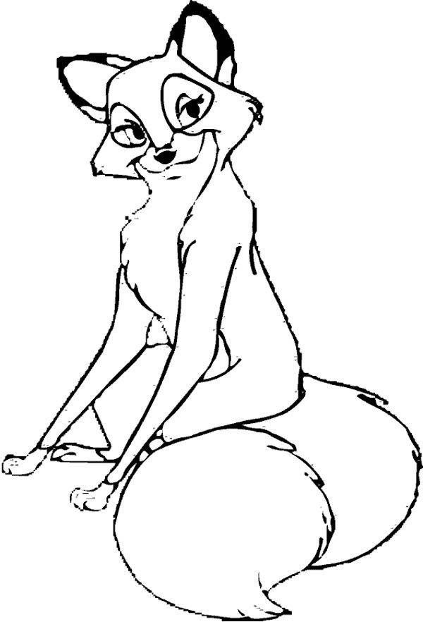 Fox And The Hound Coloring Pages
 Fox and the hound coloring pages