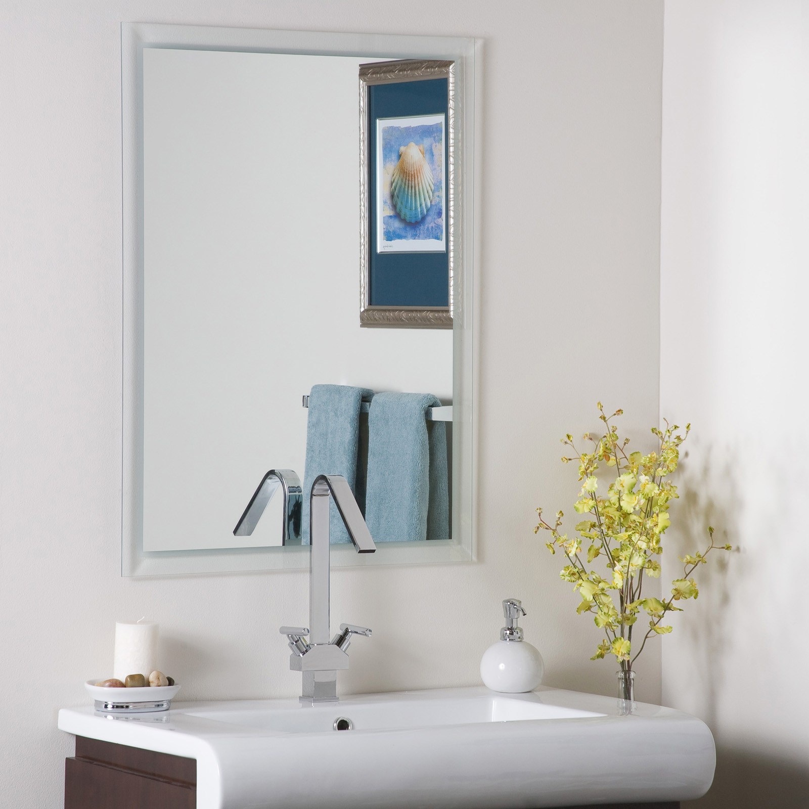 Best ideas about Frameless Bathroom Mirrors
. Save or Pin Wall Mirror Bathroom Frameless in Frameless Mirrors Now.