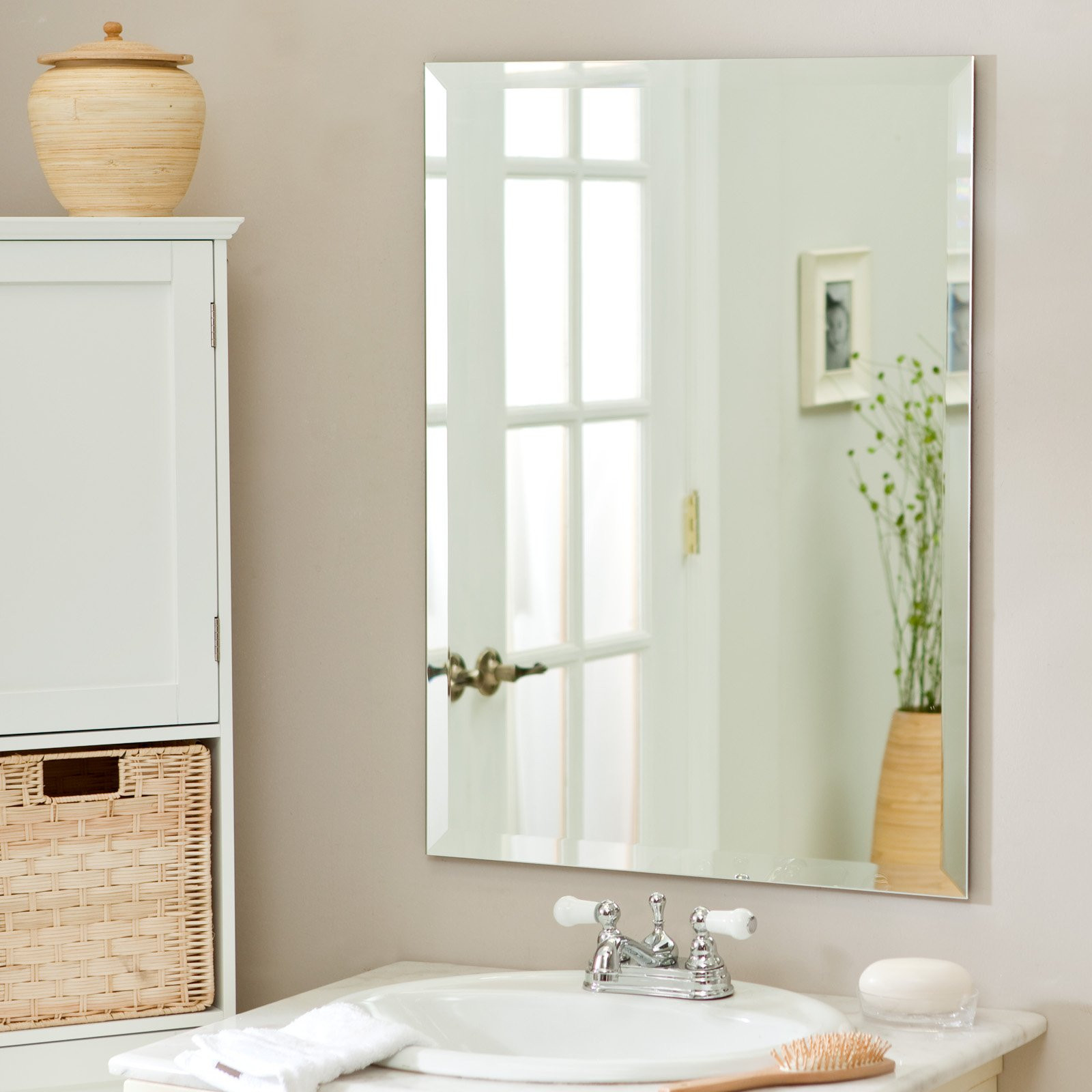 Best ideas about Frameless Bathroom Mirrors
. Save or Pin Mirrors for Bathrooms Decorating Ideas MidCityEast Now.