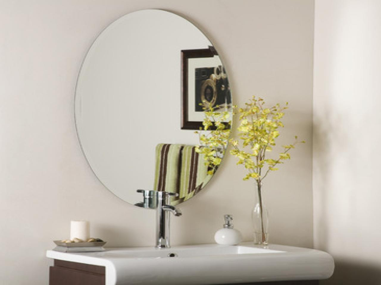 Best ideas about Frameless Bathroom Mirrors
. Save or Pin Hanging Frameless Wall Mirrors — Cookwithalocal Home and Now.