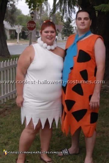 Fred And Wilma Costumes DIY
 Coolest Homemade Flintstone Costume Ideas for Halloween