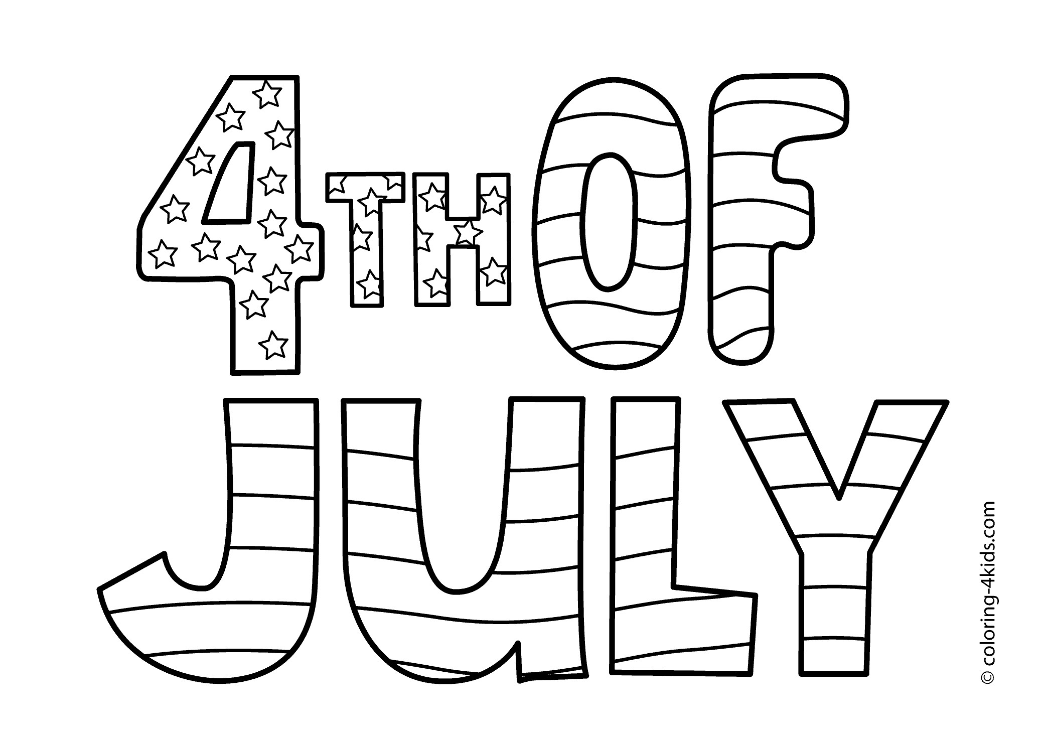 Free 4Th Of July Coloring Pages
 13 independence day coloring pages printable Print Color