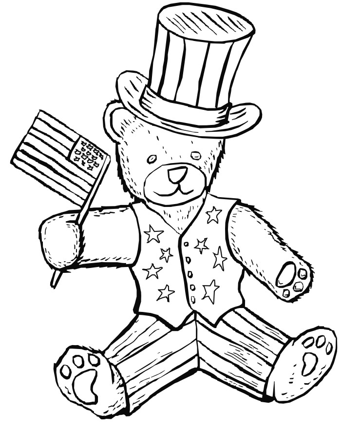 Free 4Th Of July Coloring Pages
 4th of July Coloring Pages Best Coloring Pages For Kids