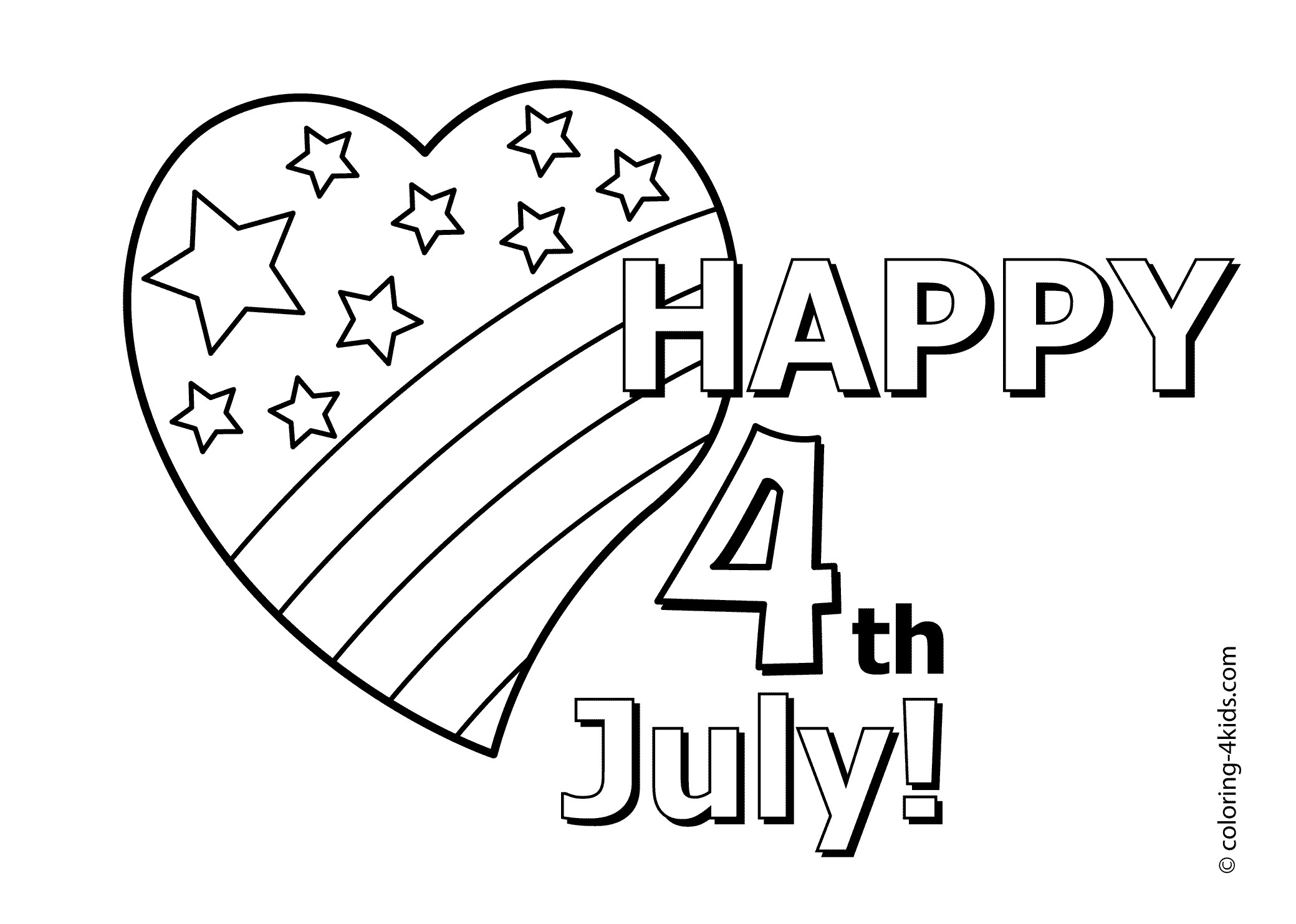 Free 4Th Of July Coloring Pages
 13 independence day coloring pages printable Print Color