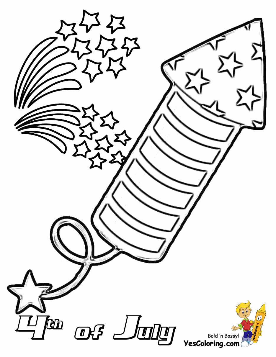 Free 4Th Of July Coloring Pages
 Patriotic 4th of July Coloring Pages July 4th