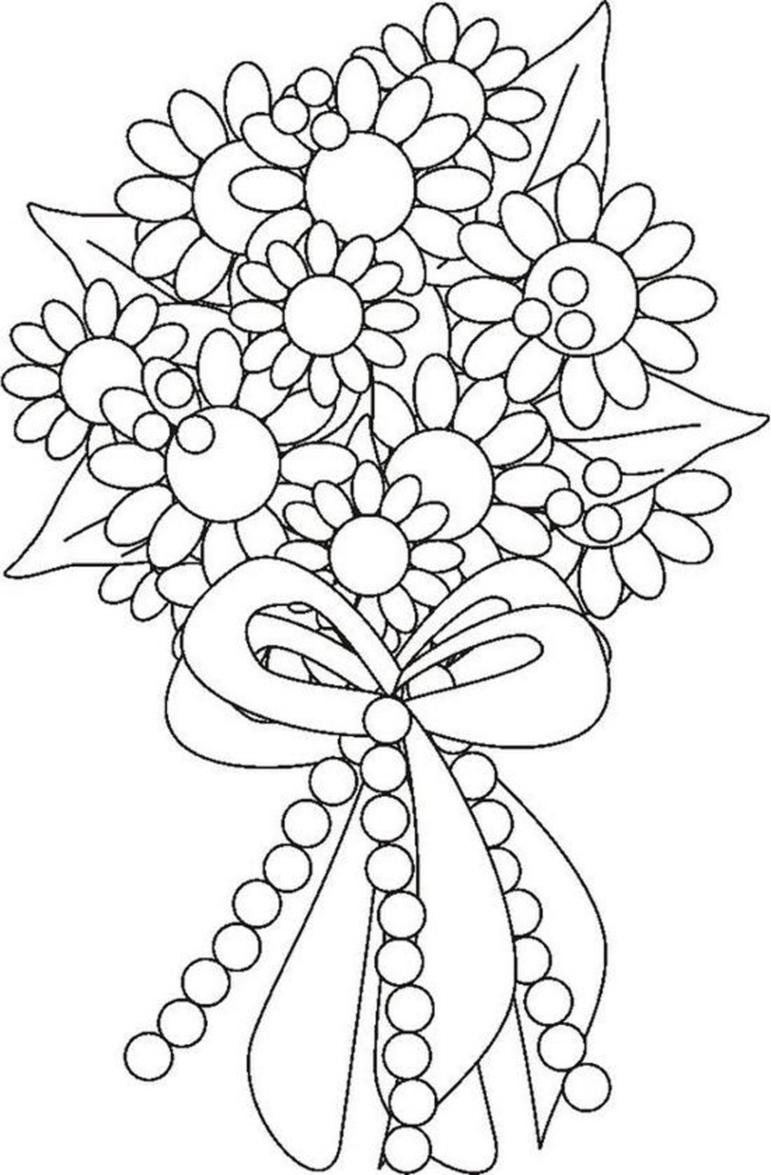 Free All Kinds Of Flower Printable Coloring Sheets
 95 dessins de coloriage Fleurs D été à imprimer