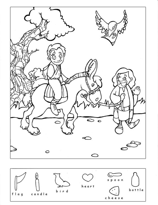 Free Bible Preschool Coloring Sheets And Activity Sheets
 Preschool Bible Puzzles