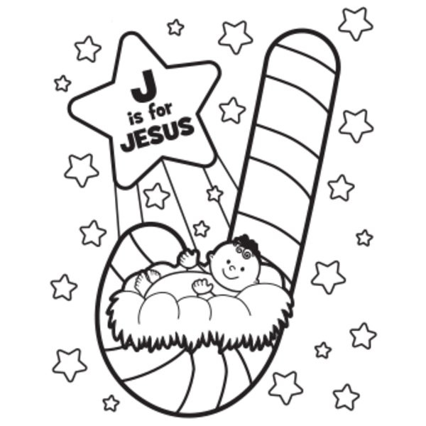 Free Christmas Coloring Pages For Kids
 5 Best of Kindergarten Printable Christmas Jesus