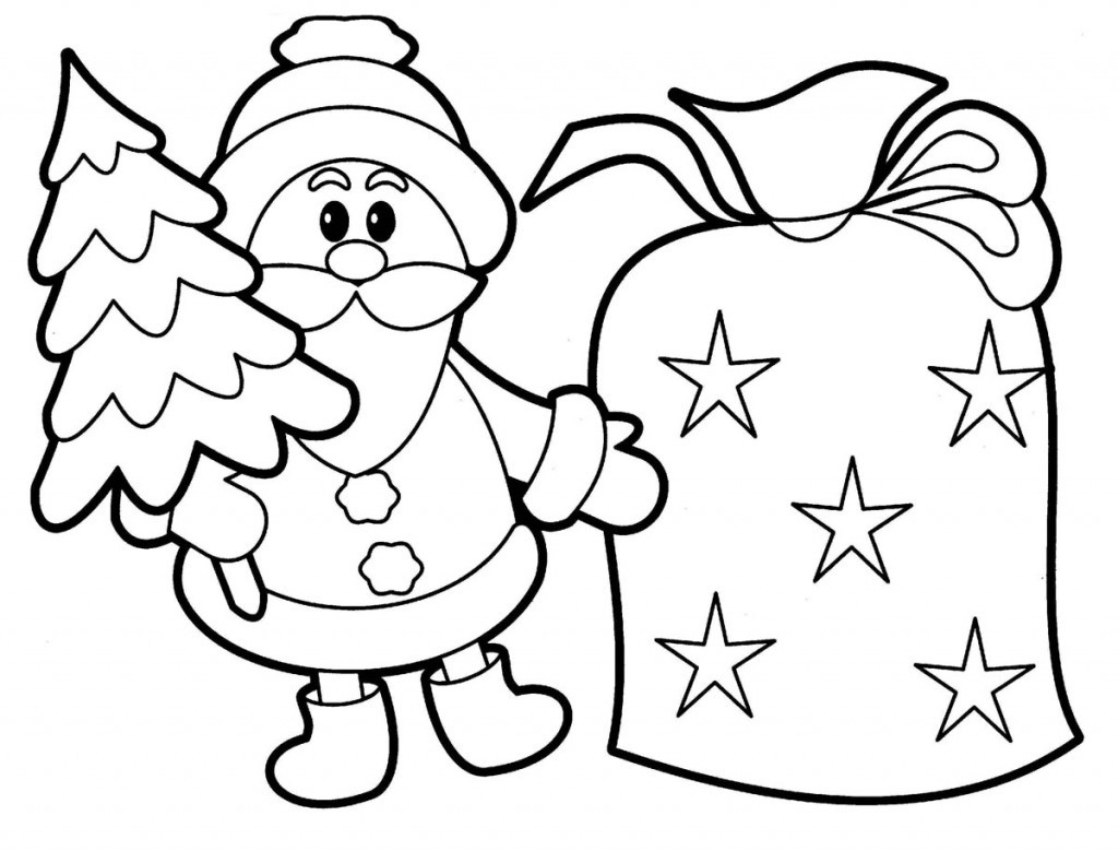 Free Christmas Coloring Sheets For Kids
 Free Printable Santa Claus Coloring Pages For Kids