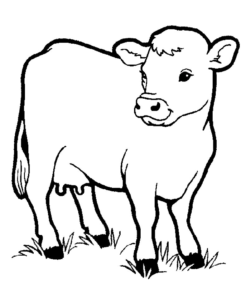 Free Coloring Book Pages Of Animals
 Farm Animal Coloring Pages Free Farm Animals Coloring