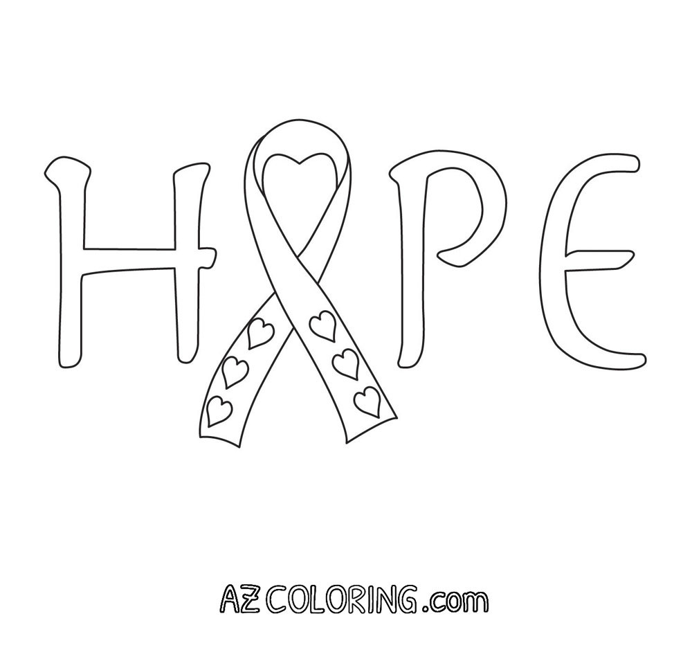 Free Coloring Pages Breast Cancer Awareness
 Breast Cancer Awareness Coloring Pages Coloring Home