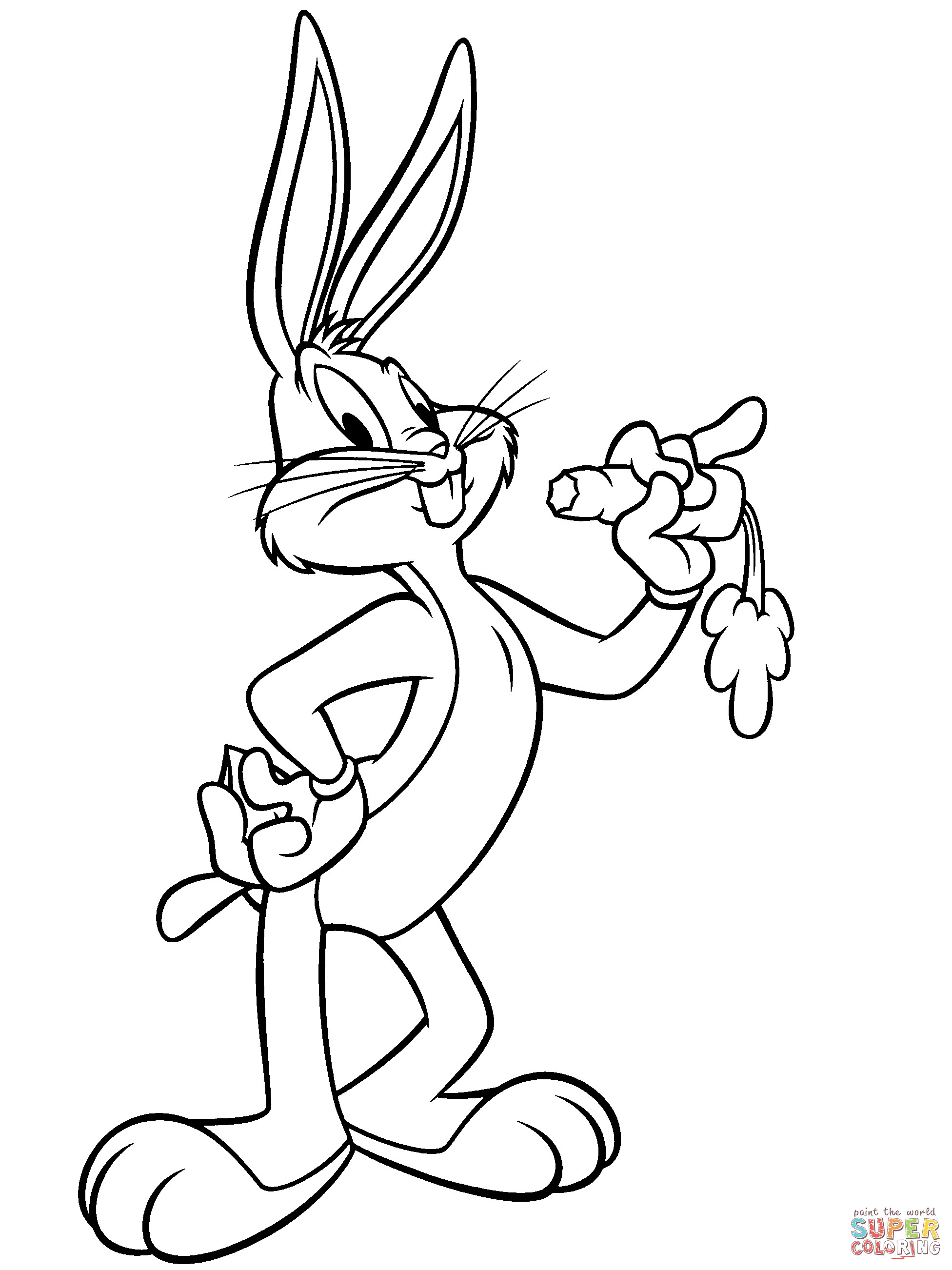 Free Coloring Pages Bugs Bunny
 Coloriage Bugs Bunny
