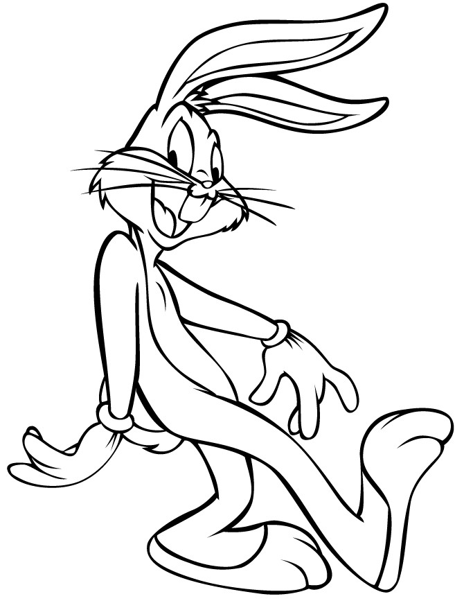 Free Coloring Pages Bugs Bunny
 Bugs Bunny Coloring Pages To Print AZ Coloring Pages
