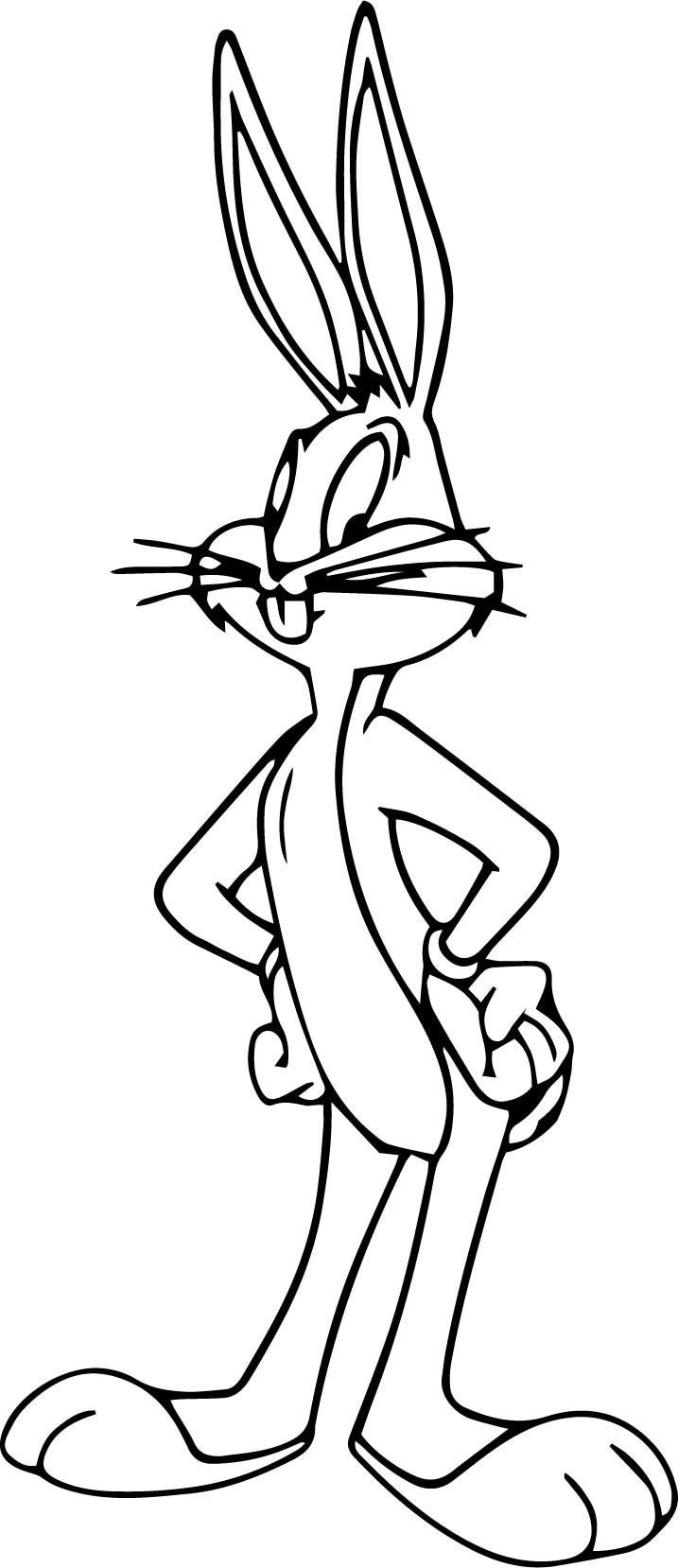 Free Coloring Pages Bugs Bunny
 Bugs Bunny Coloring Page