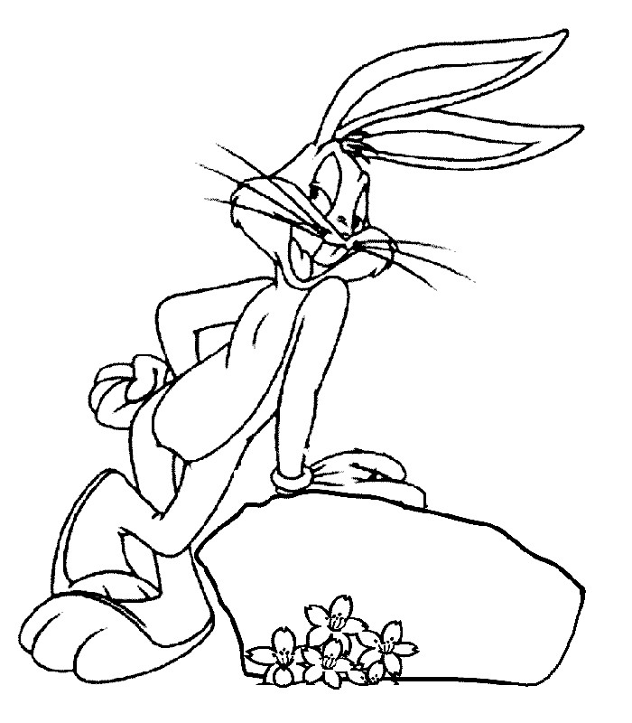 Free Coloring Pages Bugs Bunny
 Bugs Bunny To Color Coloring Home