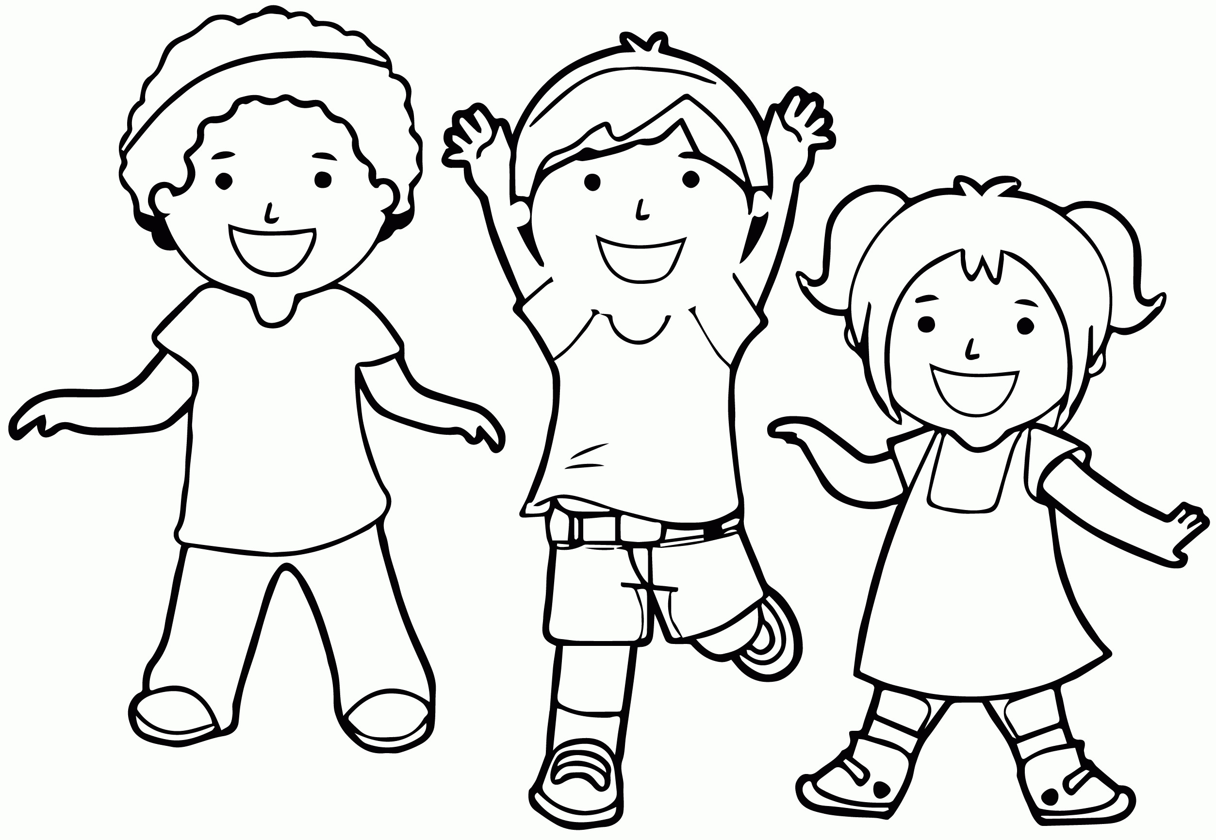 Free Coloring Pages Children Playing
 Coloring Pages Children Playing Coloring Home