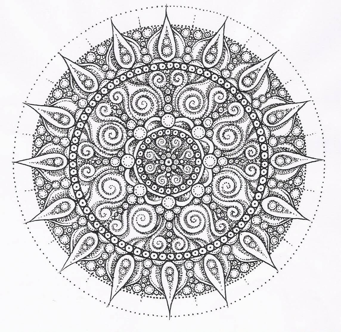 Free Coloring Pages For Adults Mandala
 free mandala coloring pages for adults printables
