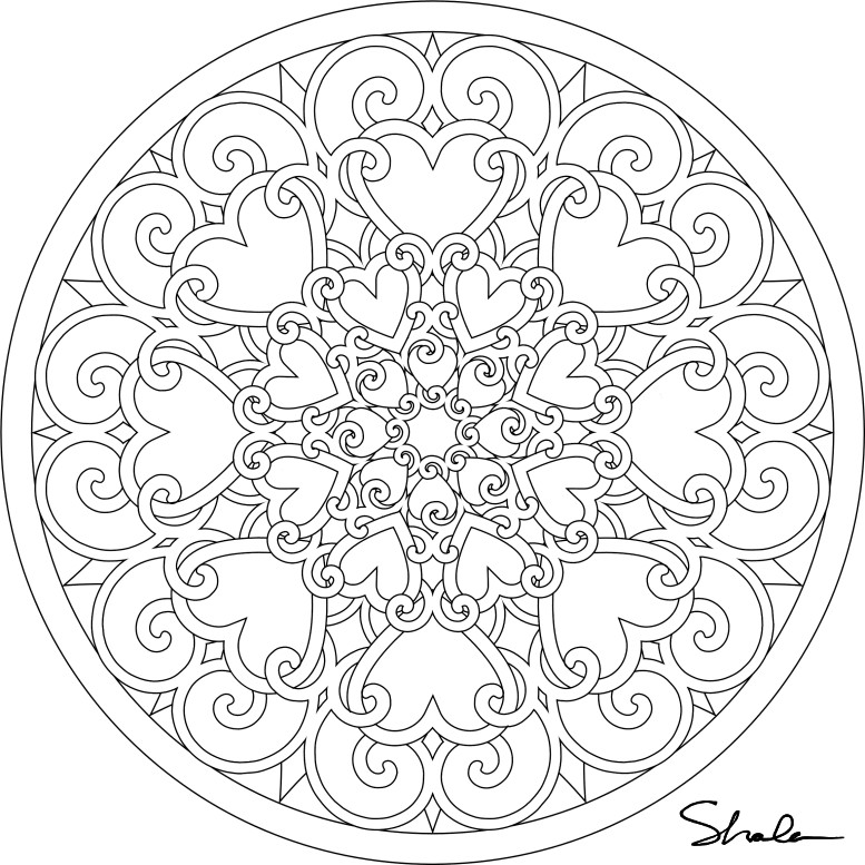 Free Coloring Pages For Adults Mandala
 Free Mandala Coloring Pages For Adults Coloring Home