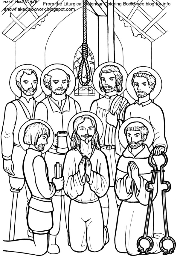 Free Coloring Pages For All Saints Day
 All Saints Day Coloring Pages Coloring Home