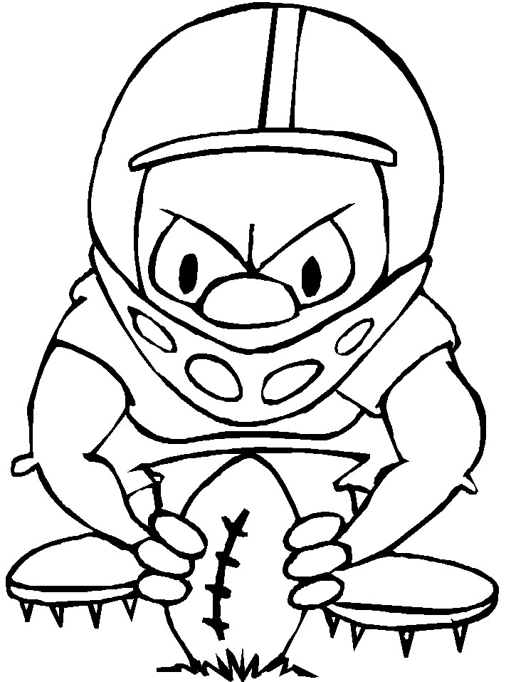 Free Coloring Pages For Boys Sports
 sports coloring pages for boys football
