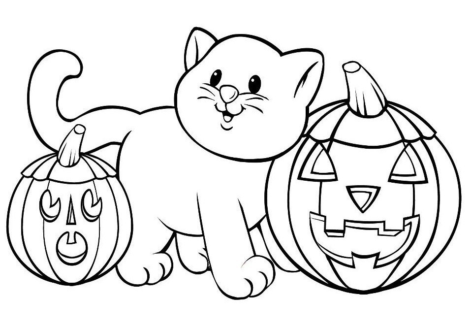 Free Coloring Pages For Halloween Printable
 Halloween Coloring Pages Free