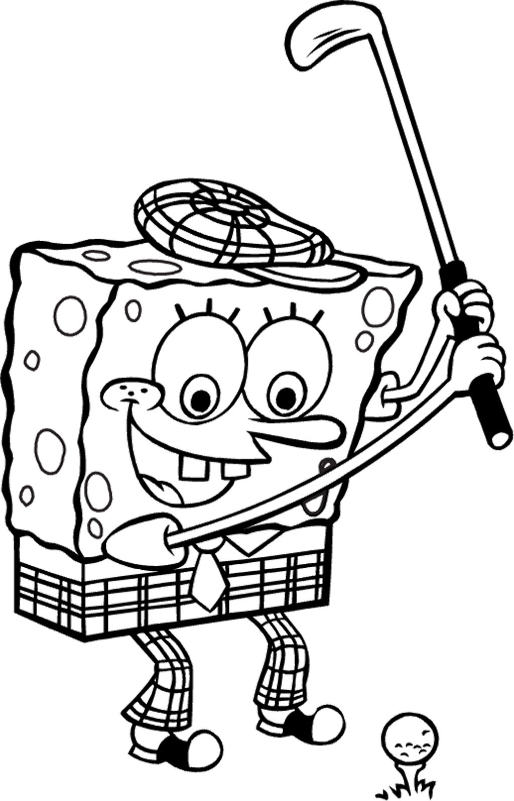 Free Coloring Pages Golf
 9 golf coloring page Print Color Craft
