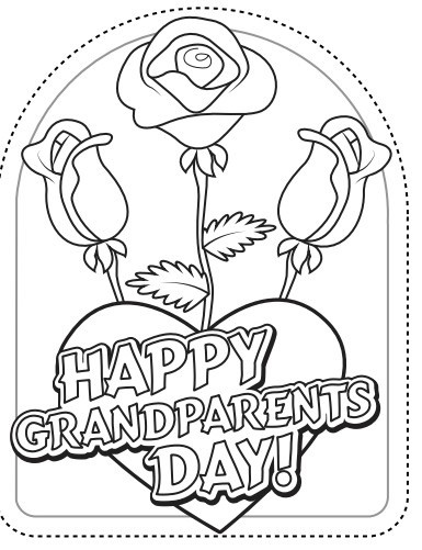 Free Coloring Pages Grandparents Day
 4 Best of Grandparents Day Printables
