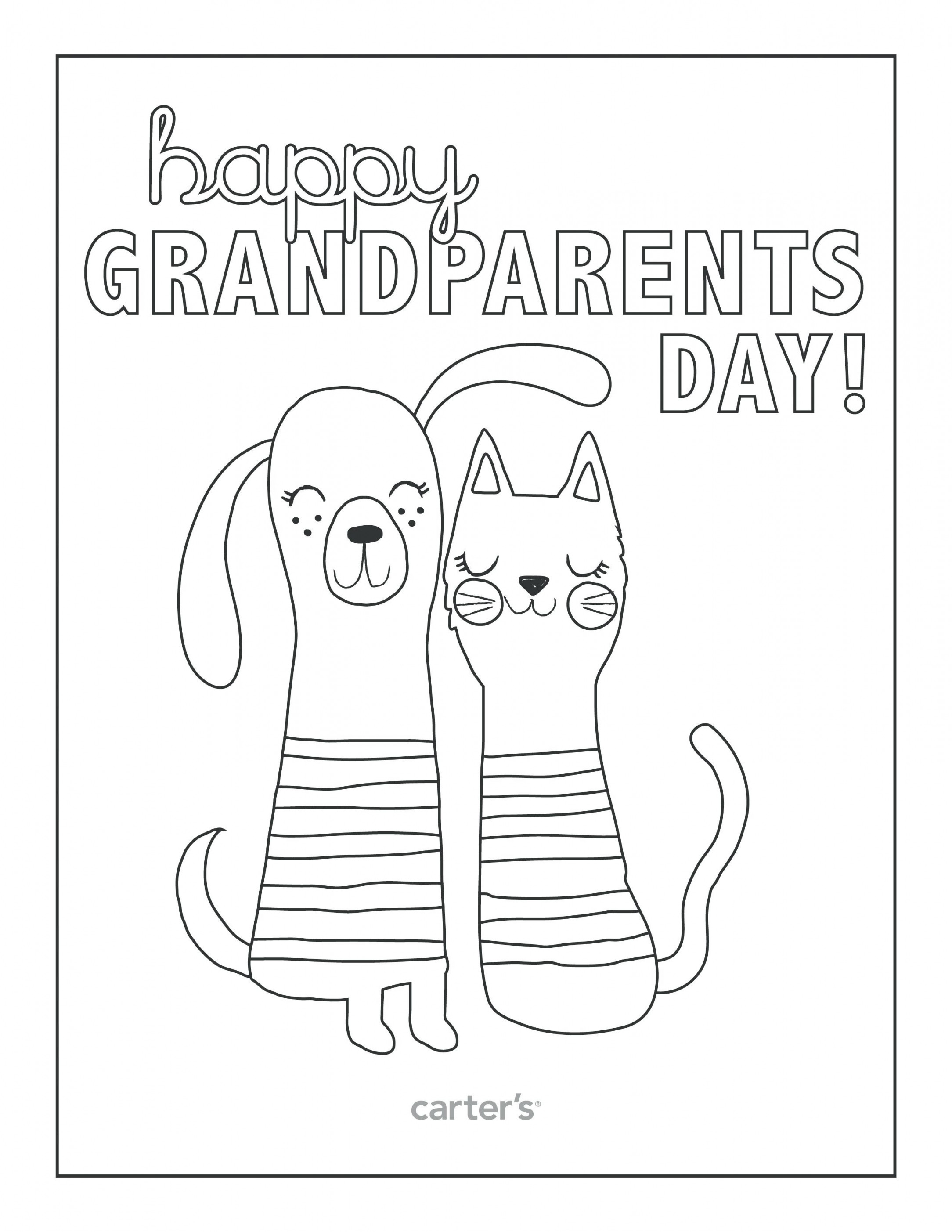 Free Coloring Pages Grandparents Day
 Grandparents Day Coloring Pages Best Coloring Pages For Kids