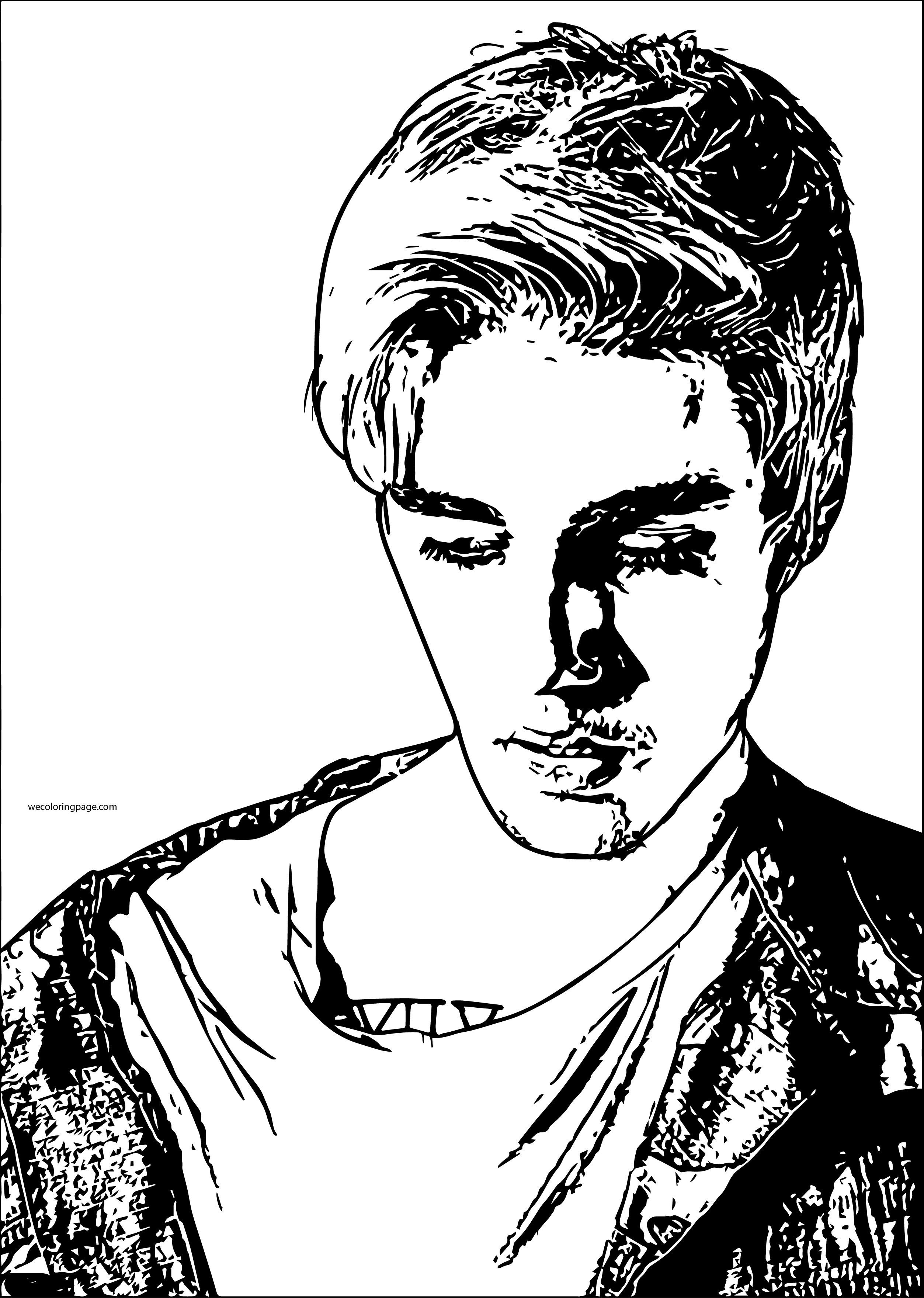 Free Coloring Pages Justin Bieber
 Justin Bieber Coloring Page