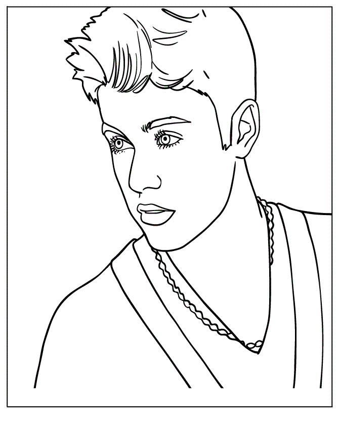 Free Coloring Pages Justin Bieber
 Free Justin Bieber Coloring Pages Coloring Home