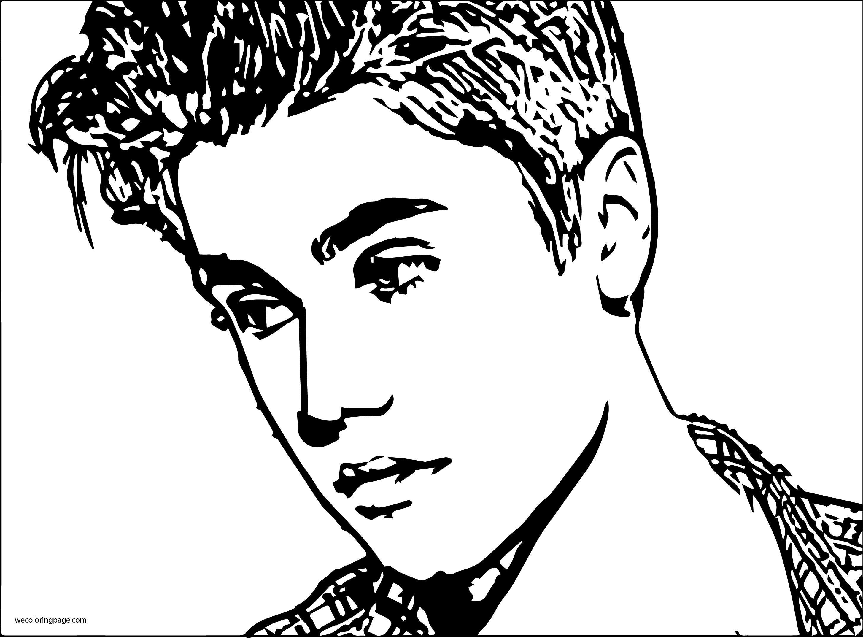 Free Coloring Pages Justin Bieber
 Justin Bieber Coloring Pages