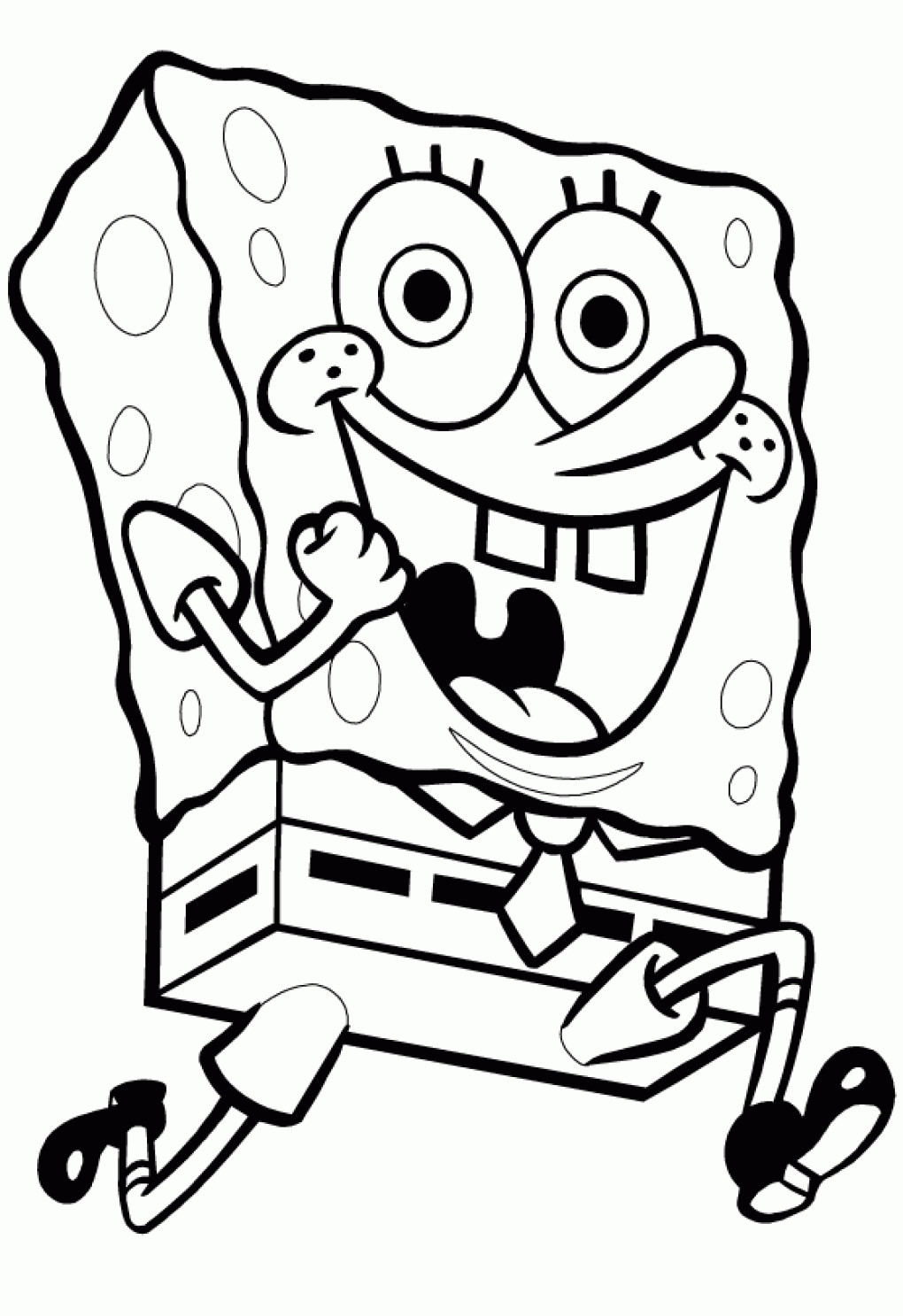 Free Coloring Pages No Printing
 Free Printable Spongebob Squarepants Coloring Pages For Kids