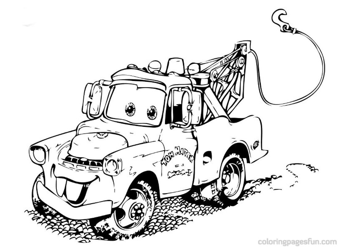 Free Coloring Pages Of Cars 2
 disney cars coloring pages Free