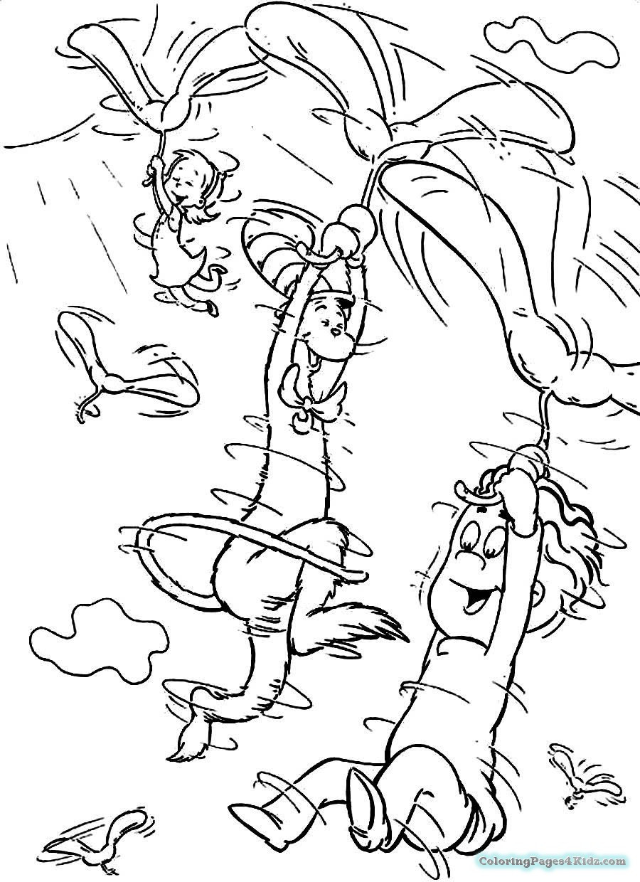 Free Coloring Pages Of Dr Seuss
 Happy Birthday Dr Seuss Coloring Pages