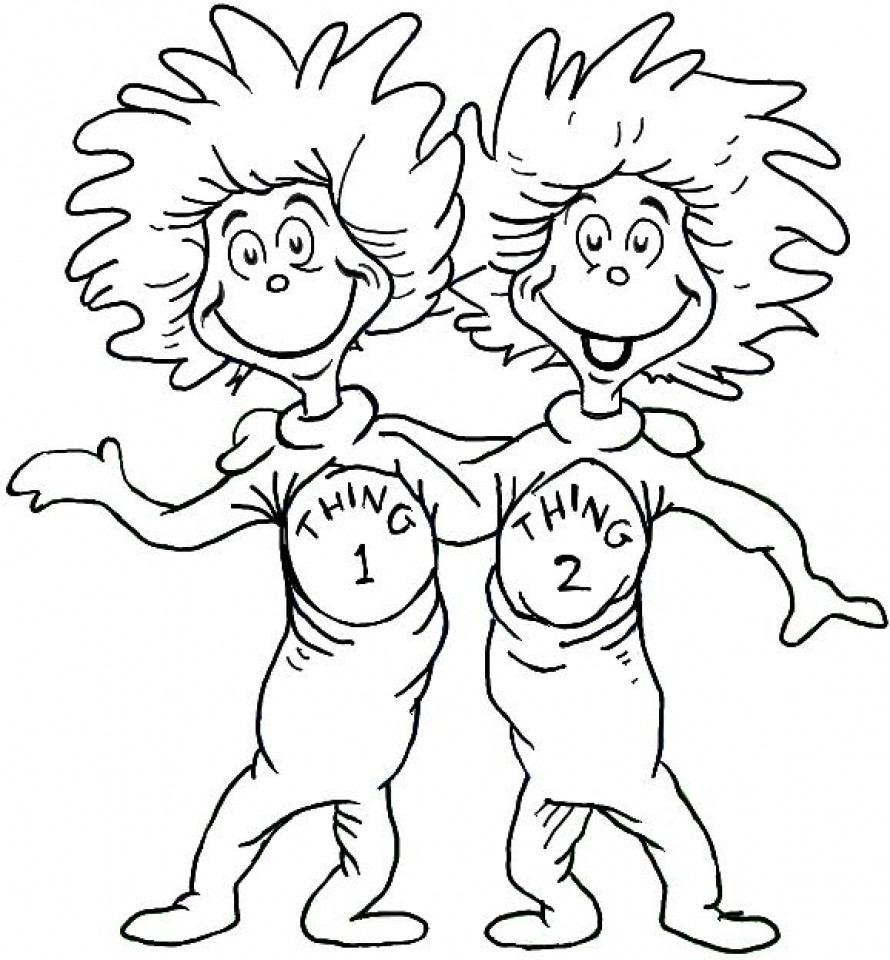 Free Coloring Pages Of Dr Seuss
 20 Free Printable Dr Seuss Coloring Pages