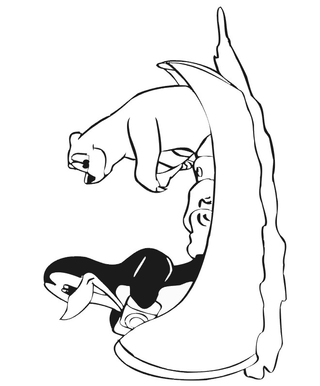 Free Coloring Pages Of Polar Bears
 Polar Bear Coloring Pages Coloring Home