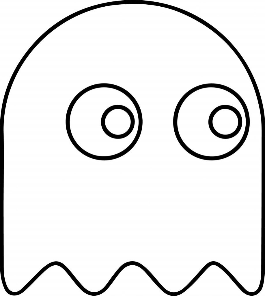 Free Coloring Pages Pac Man
 Download Ghost Pac Man Coloring Pages coloringsuite
