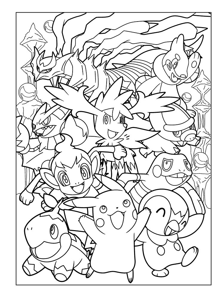 Free Coloring Pages Pokemon
 Pokémon Coloring Pages coloringcks