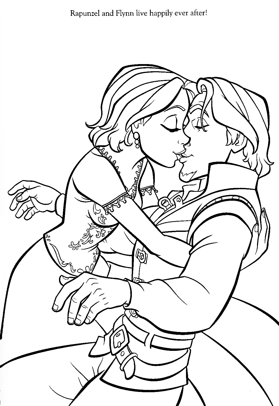 Free Coloring Pages Tangled
 Rapunzel Coloring Pages Best Coloring Pages For Kids