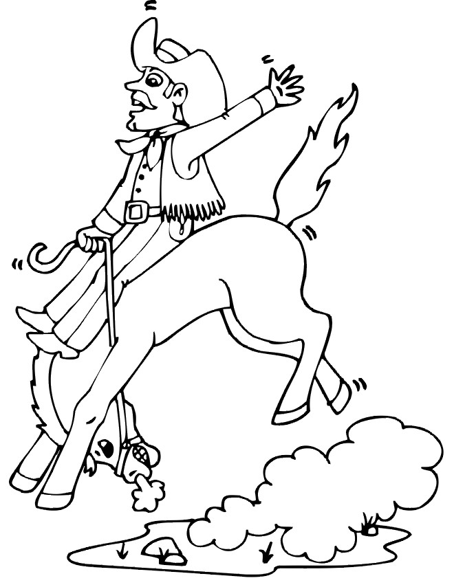 Free Coloring Pages Western Theme
 Western Color Pages Coloring Home
