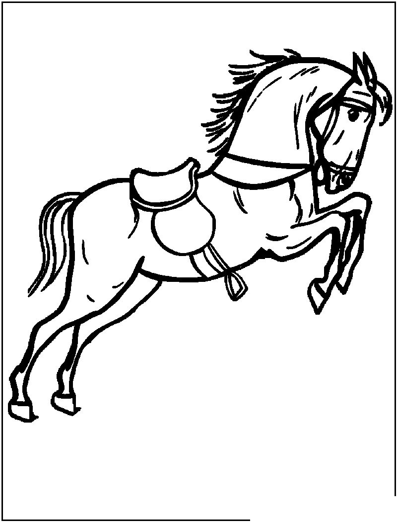 Free Coloring Pages Wild Horses
 Free Horse Coloring Pages For Download