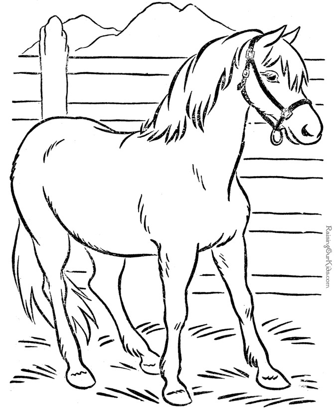 Free Coloring Pages Wild Horses
 Wild Horse Coloring Pages AZ Coloring Pages