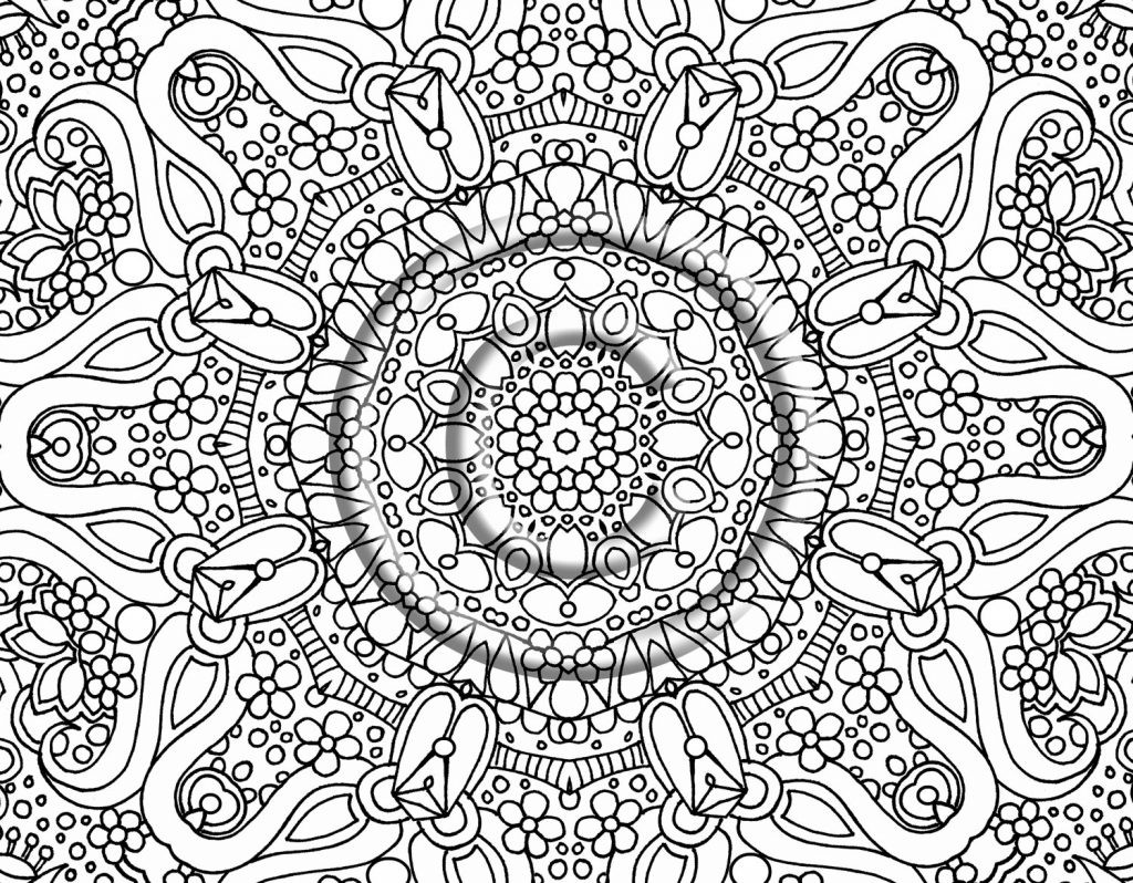 Free Coloring Sheets Adults
 Free Printable Abstract Coloring Pages for Adults