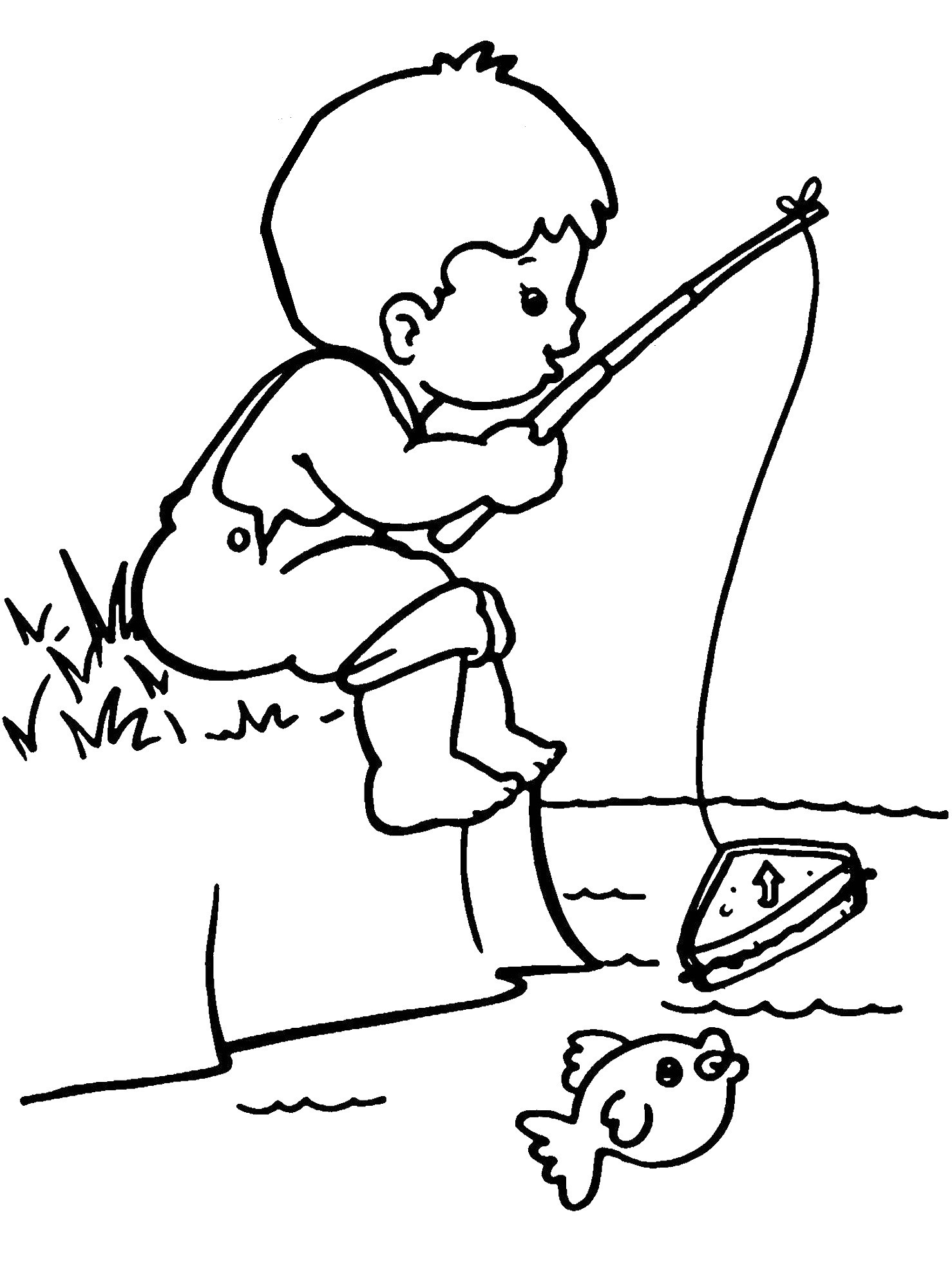 Free Coloring Sheets Boys
 Free Printable Boy Coloring Pages For Kids