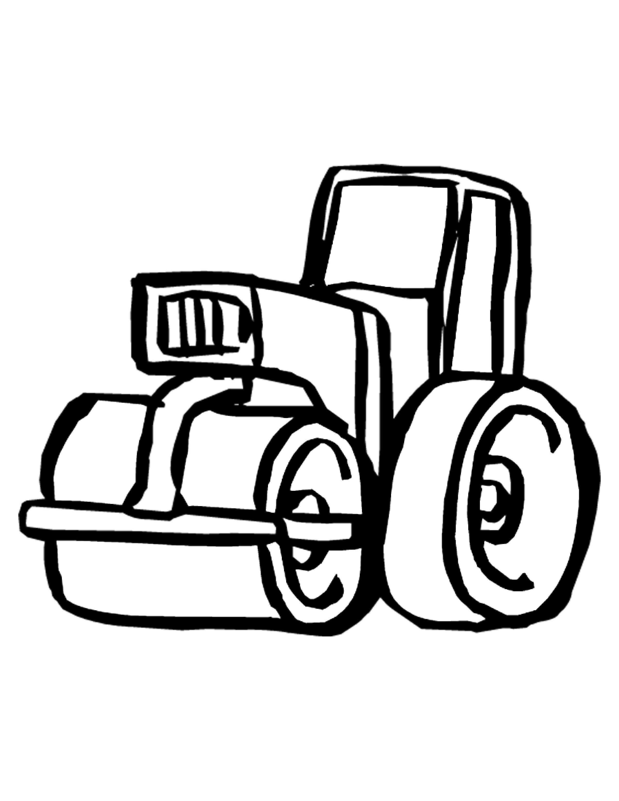 Free Coloring Sheets Construction Trucks
 Construction Equipment Coloring Pages