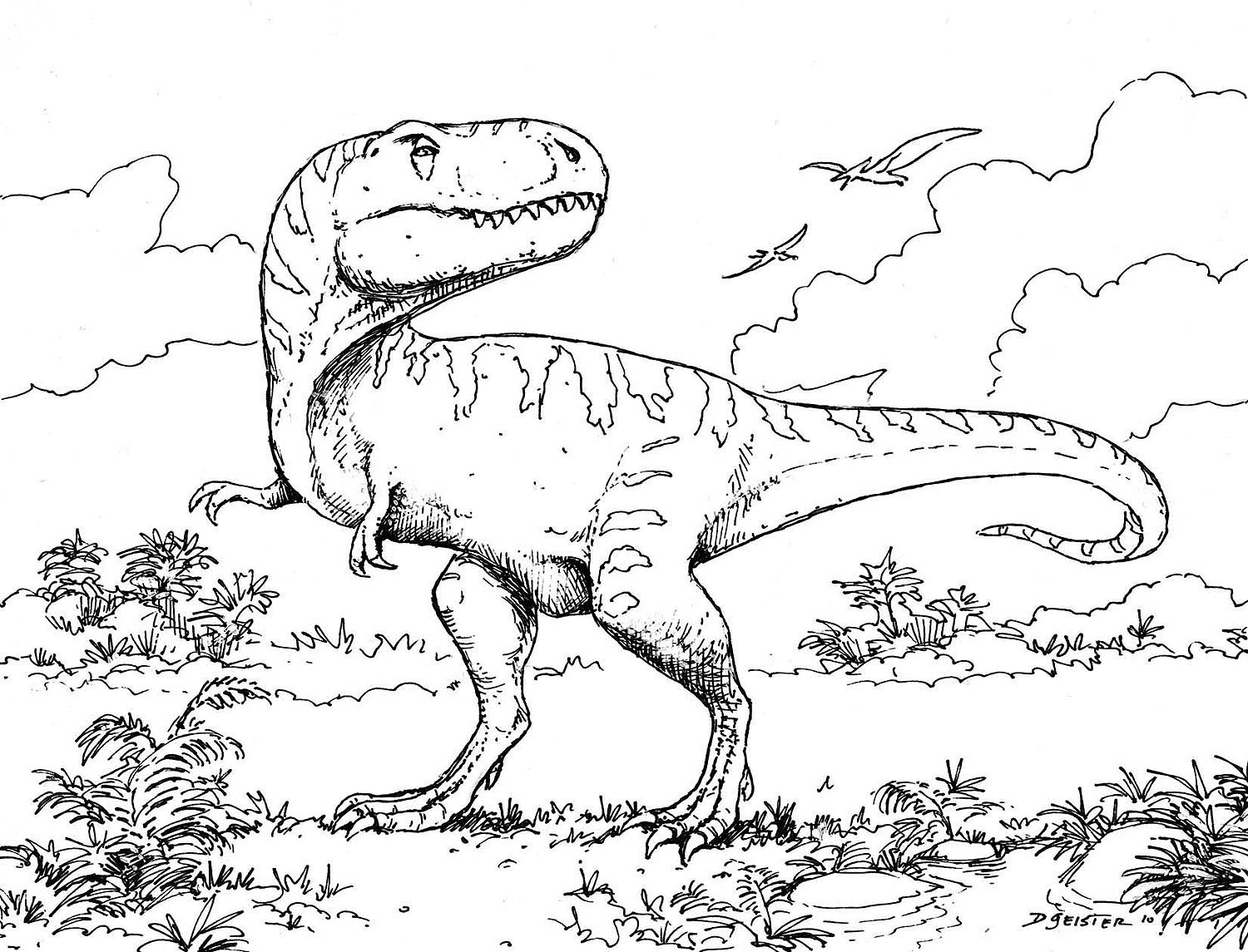 Free Coloring Sheets Dinosaurs
 Free Printable Dinosaur Coloring Pages For Kids