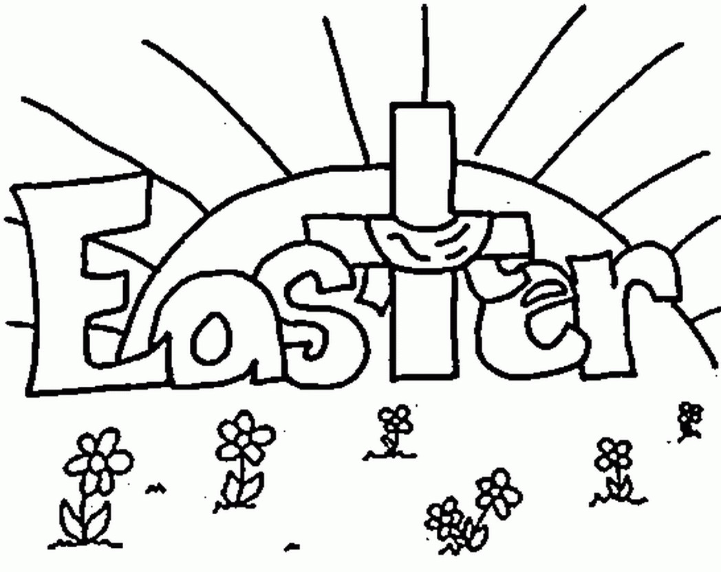 Free Coloring Sheets Easter Church Kids
 Free Printable Easter Coloring Pages Religious Coloring Home