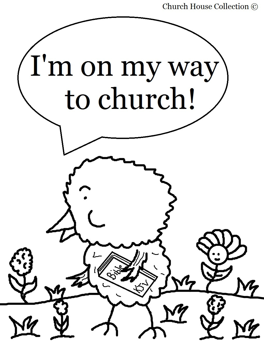 Free Coloring Sheets Easter Church Kids
 Church House Collection Blog March 2013