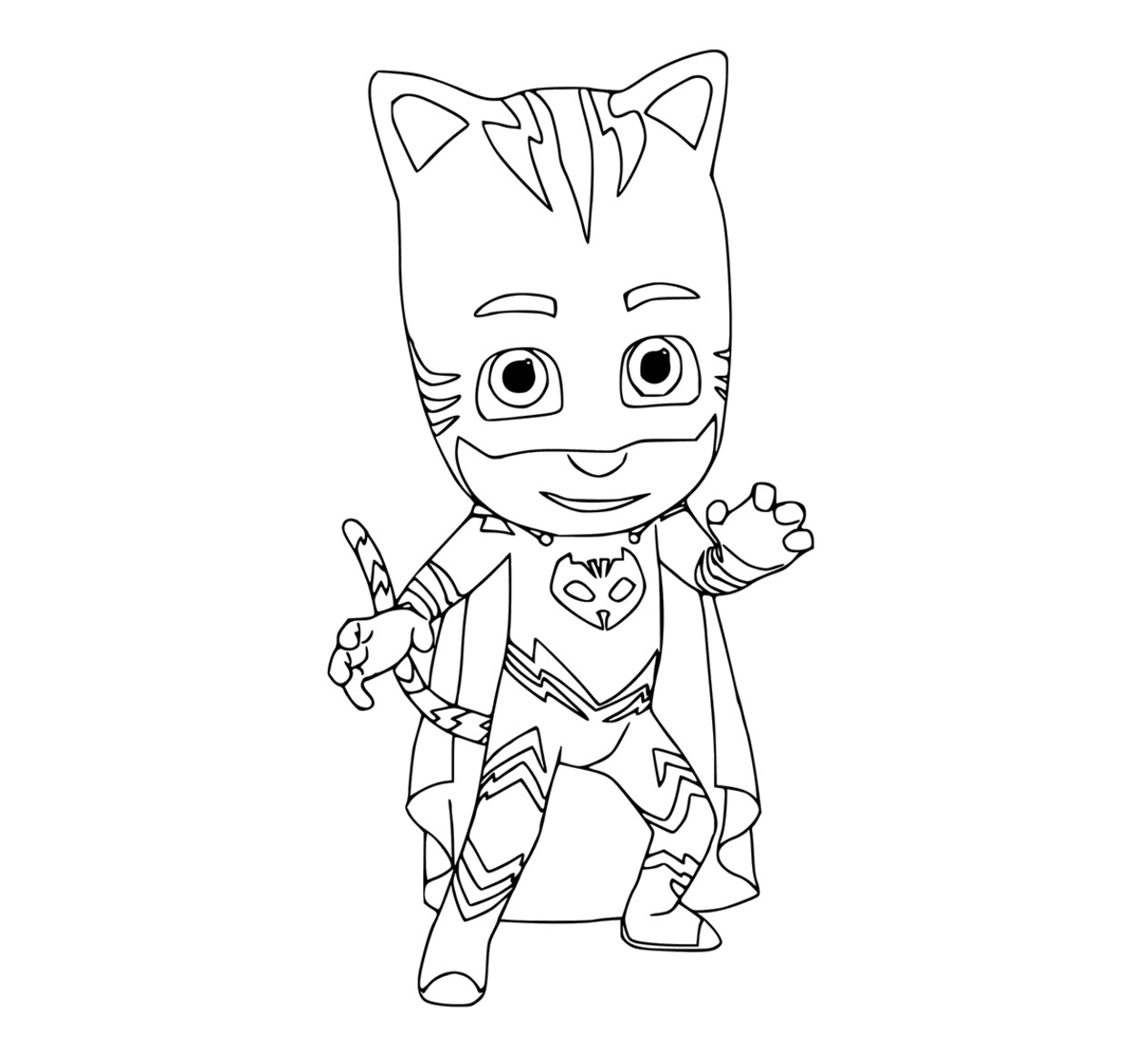 Free Coloring Sheets For Boys Pj Mask
 PJ Masks Coloring Pages Coloring Home
